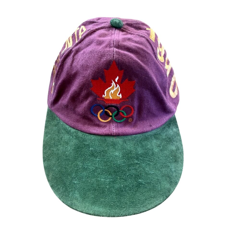 Vintage Olympics Cap The Game Atlanta 1996 deadstock with tag adjustable